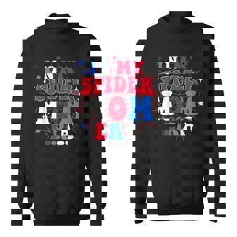 Matching Family In My Spider Mom Era Birthday Boy Mama Dad Sweatshirt - Monsterry