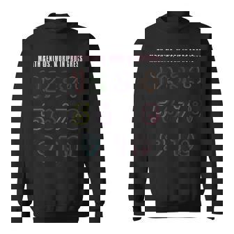 Math Genius Work In Progress 100 Days Back To School Sweatshirt - Monsterry