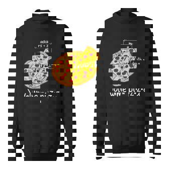 Mathe Am Example Of A Pizza -Olume Pi Z A Fun Sweatshirt - Geschenkecke