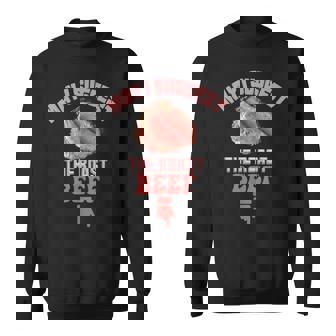 May I Suggest The Roast Beef Fun Embarrassing Inappropriate Sweatshirt | Mazezy