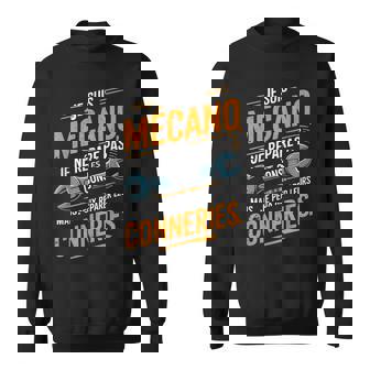 Mécano Garage Humour Cadeau Homme Drôle Mécanicien Homme Sweater e - Cadeauxyz