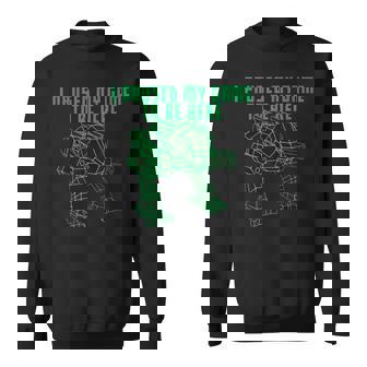 Mech Robot Mecha Retro I Paused My Game To Be Here Sweatshirt - Monsterry