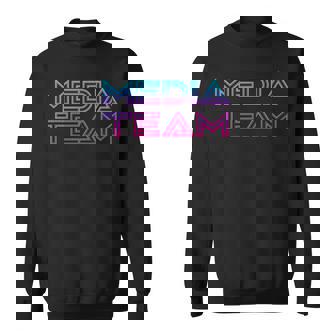 Media Specialist Media Team Sweatshirt | Mazezy