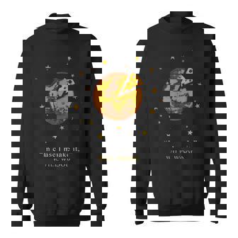 Meditation In Case I Make It Will Basic Wood Sweatshirt - Seseable