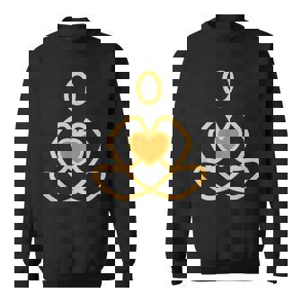 Méditation Yoga Bouddha Amour Sweater e - Cadeauxyz