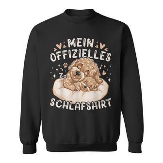 Mein Offizielles Schlaf Maltipoo Hund Und Welpe Sweatshirt - Geschenkecke