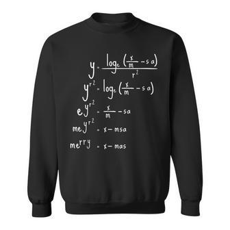 Merry Christmas Maths Christmas Sweatshirt - Geschenkecke