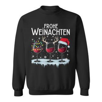 Merry Christmas Reindeer Fairy Lights Santa Claus Sweatshirt - Geschenkecke