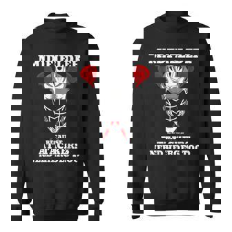 Midfielder Because Attacker Need Heroes Lacrosse Player Men Sweatshirt - Monsterry