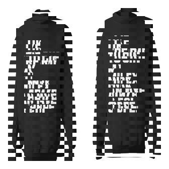 Mini Rex Rabbit Owner True Crime Lover Sweatshirt - Monsterry