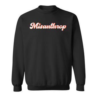 Misanthrop Misanthrop Human Hate Statement S Sweatshirt - Geschenkecke