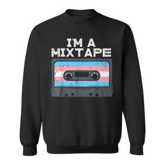 Im A Mixtape Transgender Casette Tape Trans Pride Flag Lgbt Sweatshirt - Geschenkecke