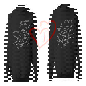 Moléculas De Oxitocina Corazón Amor Día De Sanalentín Ciencia Químico Camisa de entrenamiento - Regaloses