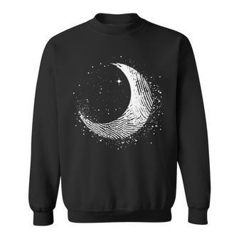 Moon Motif Half Moon Print Full Moon Mobile Phone Cover Sweatshirt - Geschenkecke