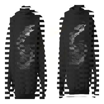 Motif Animal Serpent Illustration Serpent Sweater e - Cadeauxyz