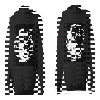 Motif Ours Yin Et Yang Noir Et Blanc Sweater e - Cadeauxyz