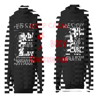 Motivation Keep Calm Nuevo Cuerpo En Construcción Entrenamiento Gimnasio Camisa de entrenamiento - Regaloses