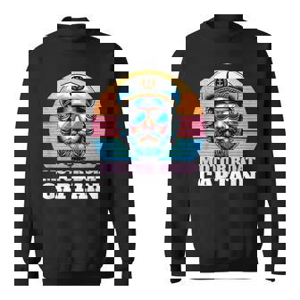 Motor Boat Captain Sweatshirt - Monsterry