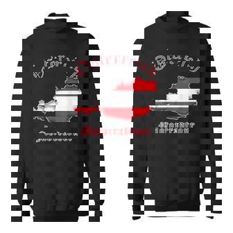 Motorcycle Austria Motorcyclists Alps & Passtour Sweatshirt - Geschenkecke
