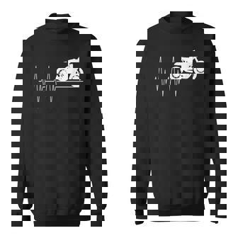 Motorcycle Heartbeat & Tuning Garage Sweatshirt - Geschenkecke
