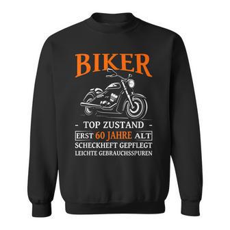 Motorcyclist 60Th Birthday Biker Top Condition Sweatshirt - Geschenkecke