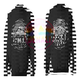 Mount Denali Alaska Mountaineer Climbing National Park Sweatshirt | Mazezy