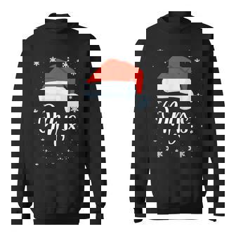 Mr And Mrs Claus Couples Matching Christmas Pajamas Santa Sweatshirt - Monsterry