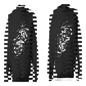 MTB Anatomy Mountain Bike Parts Cycling Bicycle Themed Tank Top Sweatshirt - Monsterry