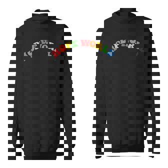 Multi-Color Hope World Hobicore Hobi Sweatshirt - Monsterry