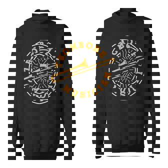 Musicien Trombone Joueur Tromboniste Musique Sweater e - Cadeauxyz