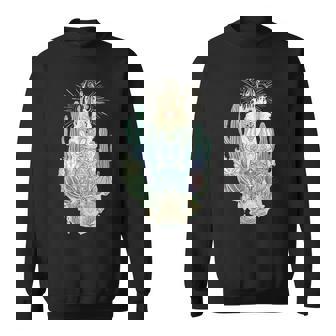 Mystical San Pedro & Peyote Healing Plants Sweatshirt - Monsterry