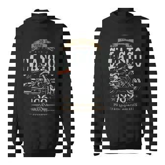 Nacido En 1969 56 Años Cumpleaños Moto Biker Hombre Motero Camisa de entrenamiento - Regaloses
