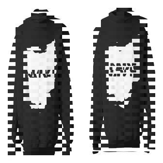 Native Ohio State Pride Outline Sweatshirt - Monsterry