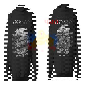 Nato Chmo Russe Patriotique Style Militaire Russe Drapeau Russe Ours Sweater e - Cadeauxyz
