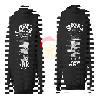 Navidad SorpresaVoy A Ser Papa-Pregnancy Camisa de entrenamiento - Regaloses