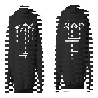 Neptun Symbol – Planet Astrology Zodiac Smybol Witchy Tank Top Sweatshirt - Monsterry