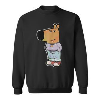 My New Character Double Stylish Chill Guy Meme Sweatshirt - Geschenkecke