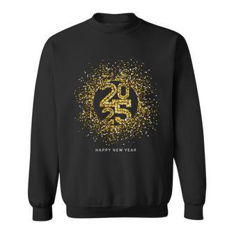 New Year's Eve Party Outfit Decoration New Year Happy New Year 2025 Sweatshirt - Geschenkecke