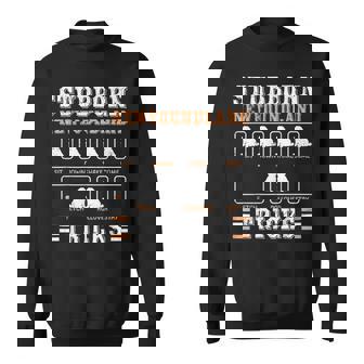 Newfie Owner STUBBORN NEWFOUNDLAND TRICKS Newfoundlands Sweatshirt - Monsterry
