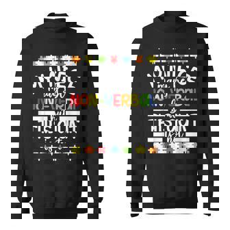 My Niece Proud Autism Aunt Autism Warrior Aunt Sweatshirt - Monsterry