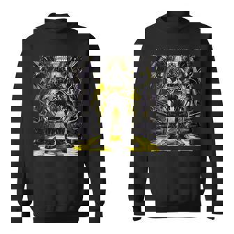 Ninja Mech Cyber Sci-Fi Mech-Warrior Sci-Fi Robot Tank Top Sweatshirt - Monsterry