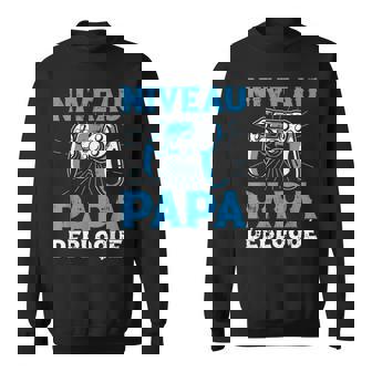 Niveau Papa Débloqué Console Fête Des Pères Homme Cadeau Sweater e - Cadeauxyz