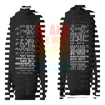 Noces De Cretonne Cadeau D'anniversaire 19 Ans De Mariage Sweater e - Cadeauxyz