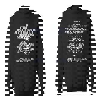 Nom De Famille Macdonald Écossais Du Clan Macdonald Sweater e - Cadeauxyz