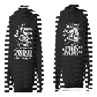 Nos-Purr-Atu Vampire Kitty Cat Lover For Goth Horror Fan Sweatshirt - Monsterry