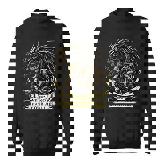 We Do Not Eat Our Allies Fantasy Dragon Sweatshirt - Thegiftio UK