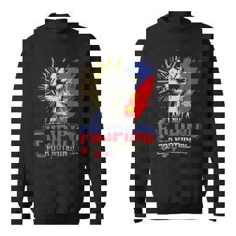 I Am Not A Filipino For Nothing Fight Supporter Du30 Duterte Sweatshirt | Mazezy