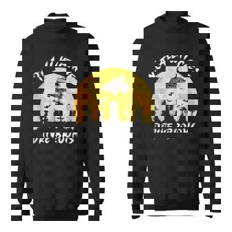 Not All Witches Drive Brooms Some Use 4 Wheel Drive Sweatshirt - Monsterry