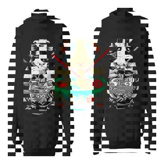 Nouilles Japonaises Amusantes Pour Ramen Et Cochon D'inde Sweater e - Cadeauxyz