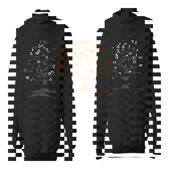 Numerologist Numerology Astrology Horoscope Number Tree Sweatshirt - Monsterry